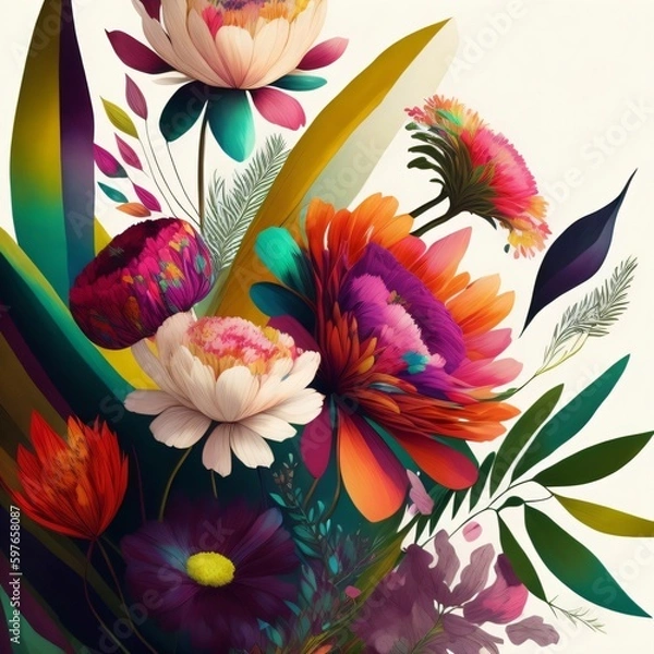 Obraz Bohemian floral 