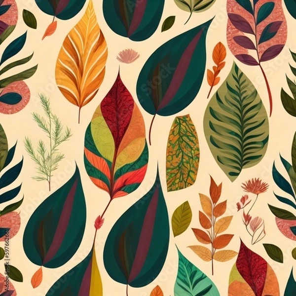 Obraz seamless floral pattern