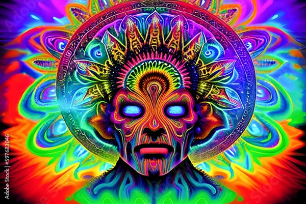 Obraz colorful abstract background with artistic pattern