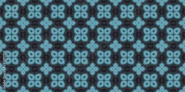 Fototapeta Wide seamless pattern. Abstract woven. The texture is fashionable. New fabric