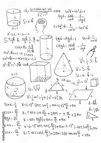 Obraz Geometry Symbols