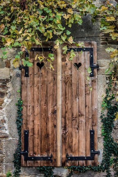 Obraz Volets en bois