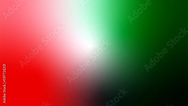 Fototapeta red white green black flag color gradient background