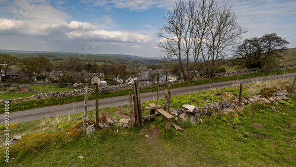 Obraz Derbyshire, England