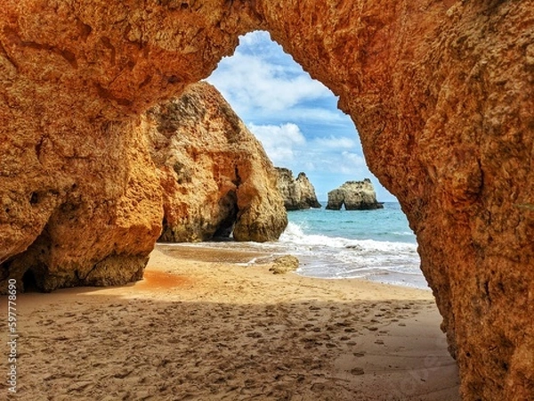 Fototapeta Kliffen in der Algarve