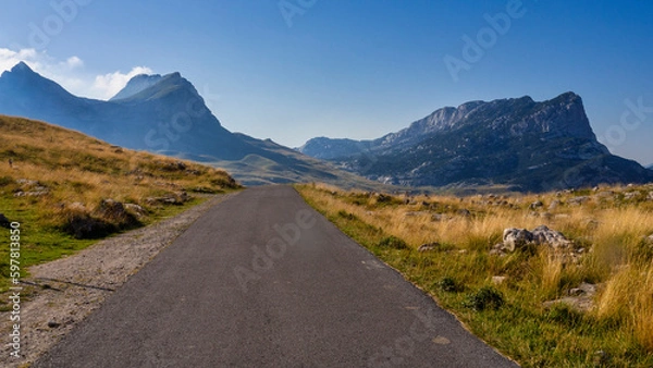 Obraz Straße im Durmitor Nationalpark