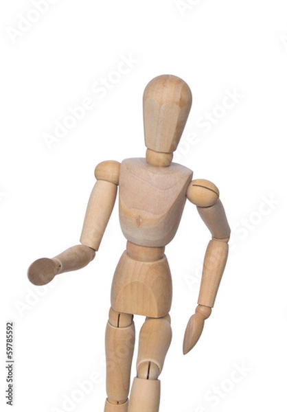 Fototapeta running marionette
