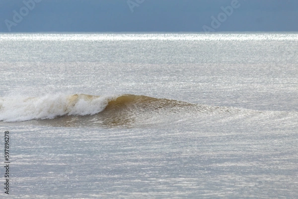 Fototapeta wave on the beach