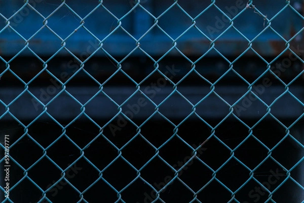 Fototapeta フェンスの金網