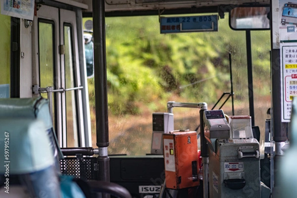 Fototapeta In the bus