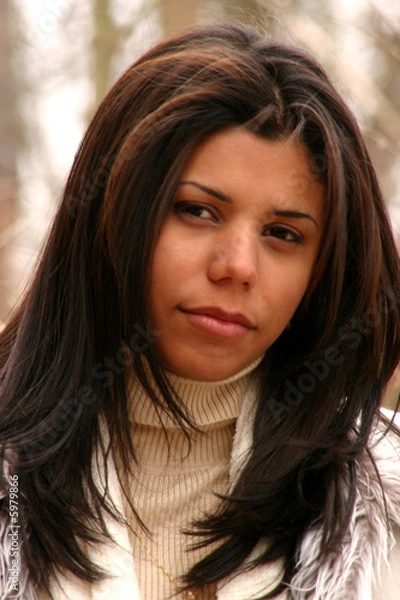 Fototapeta Young Latina Portrait