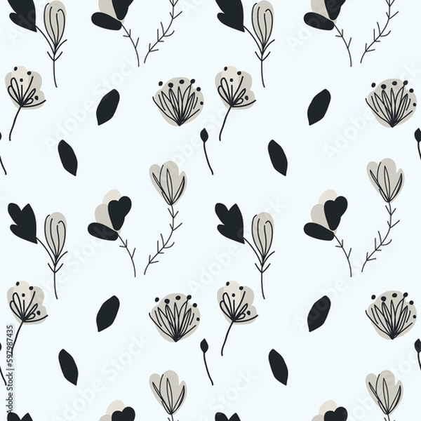 Obraz seamless pattern with flowers
