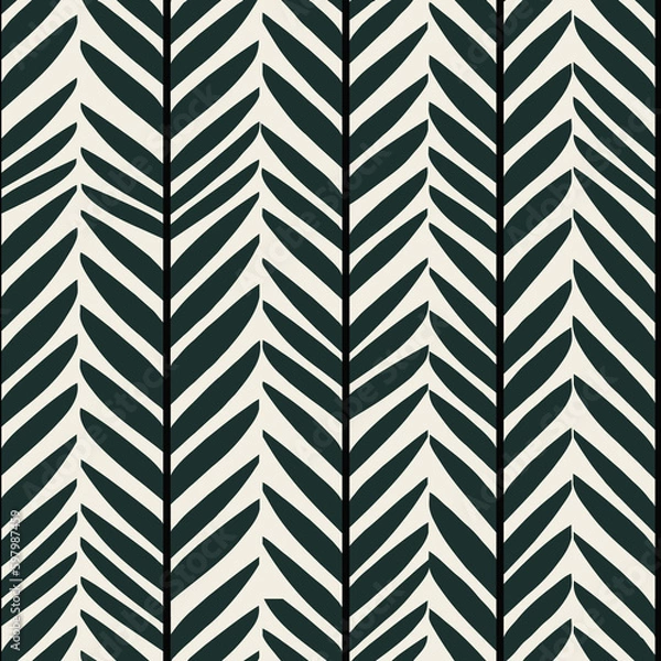 Obraz black and white pattern