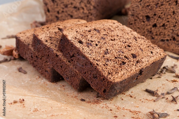 Fototapeta Silesian bread gingerbread