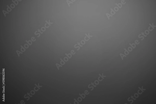 Fototapeta Abstract blank black gradient background with copy space. Illustration concept for graphic design, banner, poster, website, presentation or wallpaper.