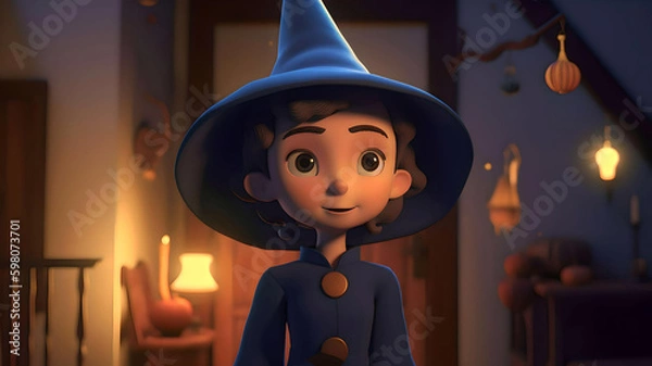 Fototapeta Little Wizard