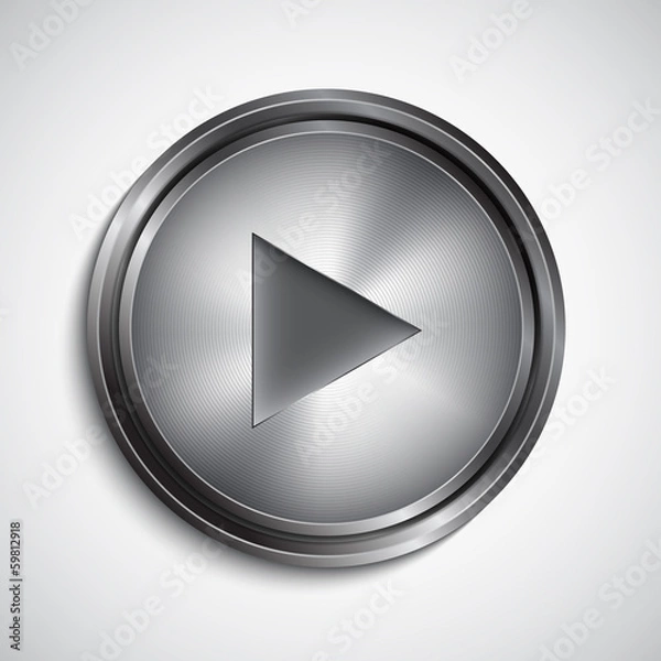 Fototapeta Play button