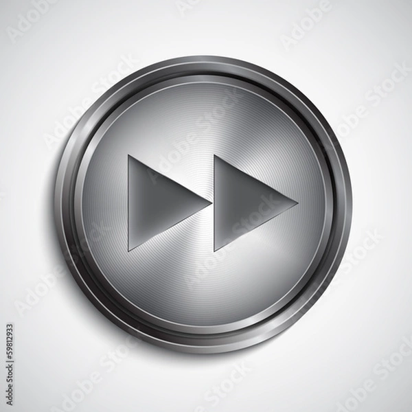 Fototapeta Rewind button