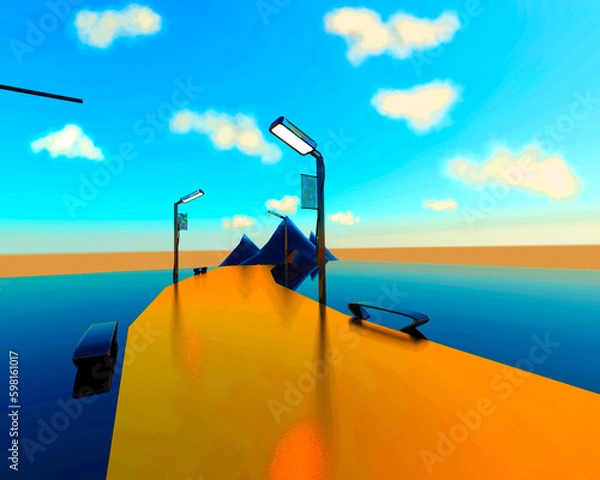 Obraz road to the future