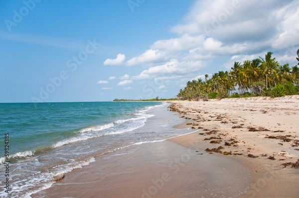 Obraz beach on the indian ocean in africa