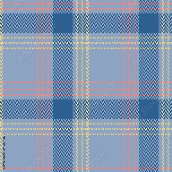 Fototapeta Check plaid seamless pattern.