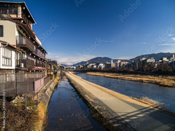 Obraz 京都洛中：鴨川