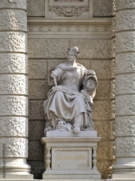 Fototapeta wien statue