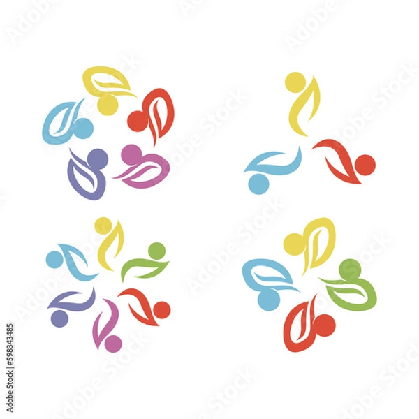 Obraz People icon work group vector