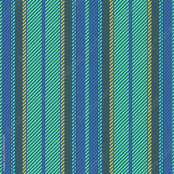 Fototapeta Seamless vector background. Stripe textile pattern. Texture fabric lines vertical.