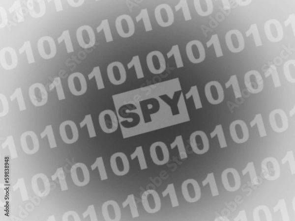 Fototapeta spying...spionage