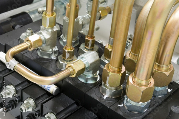Obraz Hydraulic Tubes