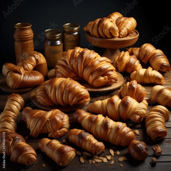 Fototapeta Croissant