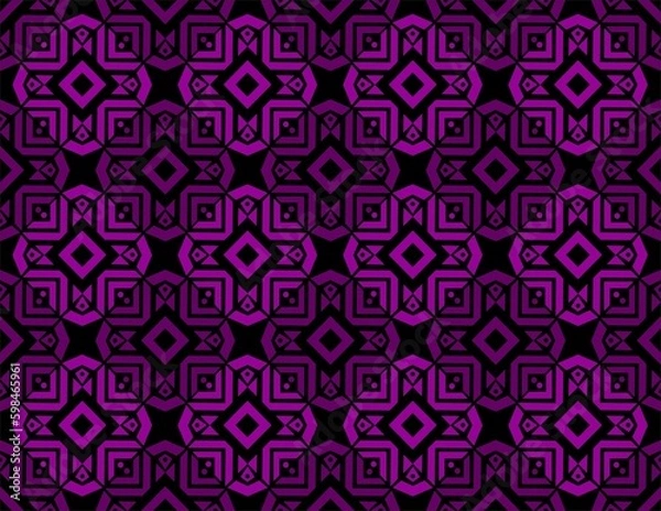 Fototapeta Pattern Seamless Purple