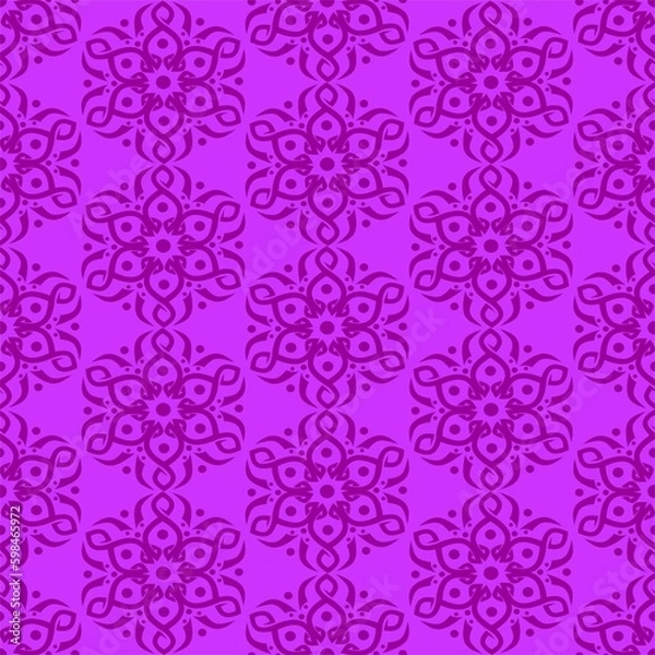 Obraz Pattern Seamless Purple