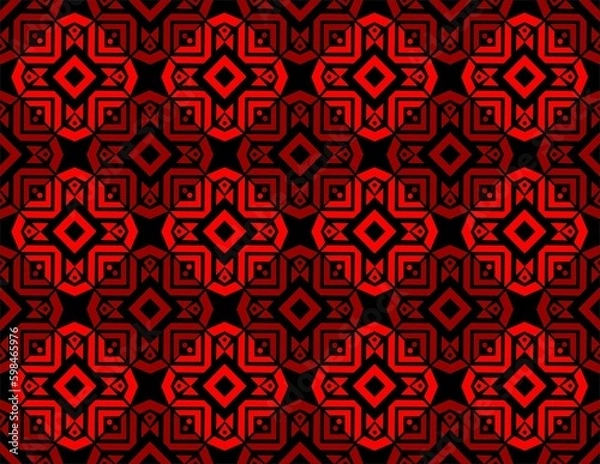 Obraz Pattern Seamless Red