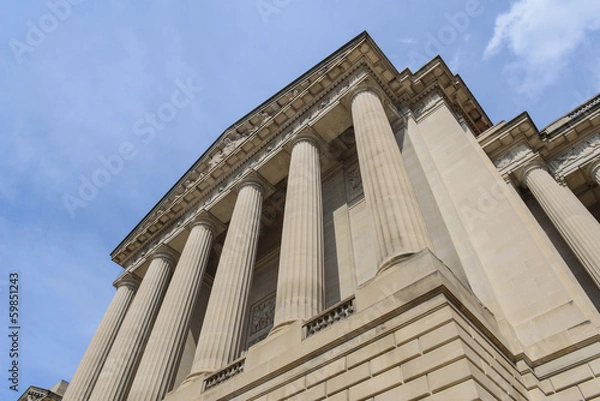 Fototapeta Pillars or Columns Blue Sky