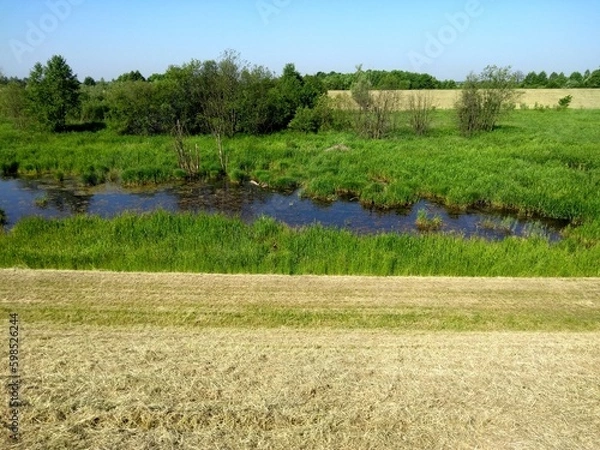 Obraz Trasa rowerowo - rolkowa Jankowice Mętków