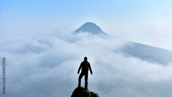 Obraz Being at the Summits
