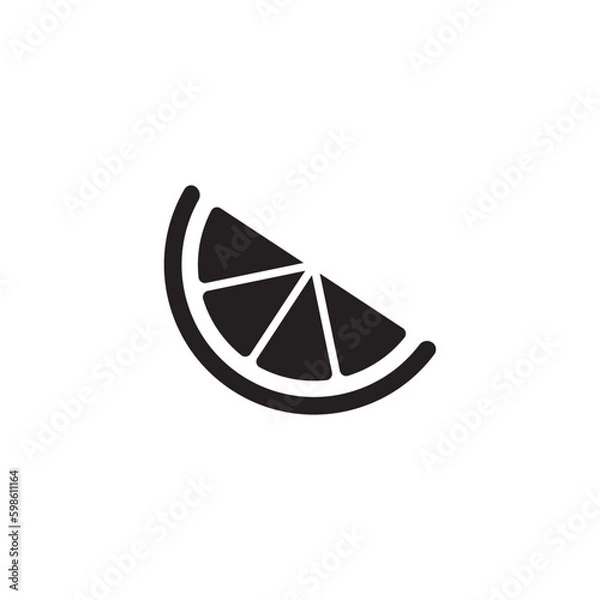 Fototapeta orange icon