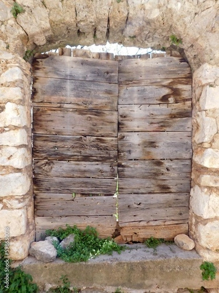 Fototapeta old town street dalmatia