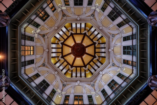 Obraz 綺麗に装飾された天井