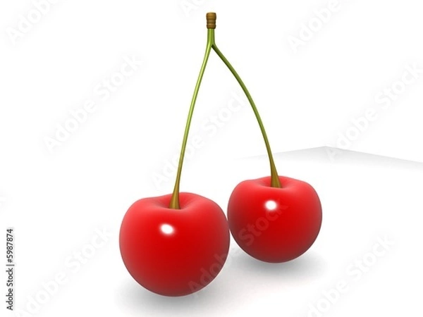 Fototapeta 3d kirschen