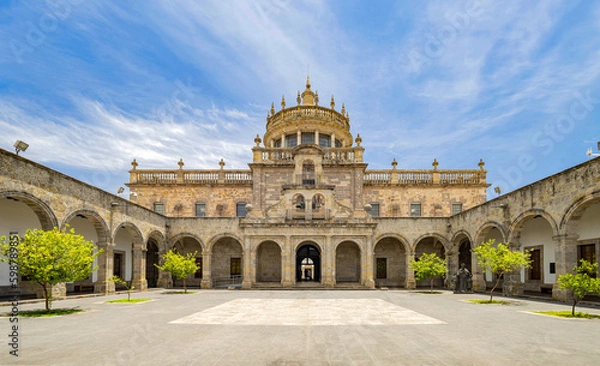 Fototapeta Daytime view of the Hospicio Cabanas