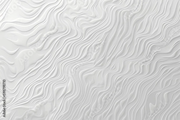 Fototapeta Abstract white and grey background. Subtle abstract background, blurred patterns. Light pale vector background. Abstract pale geometric pattern.