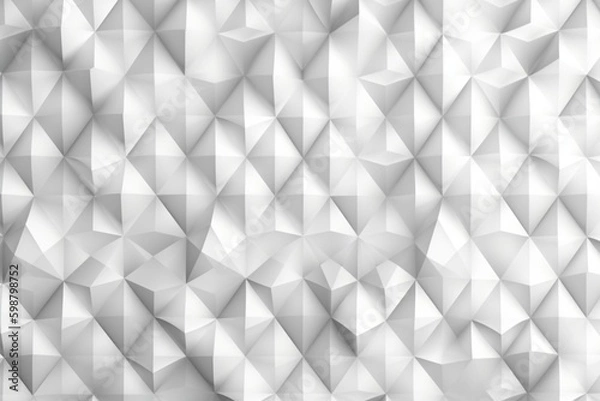 Fototapeta Abstract white and grey background. Subtle abstract background, blurred patterns. Light pale vector background. Abstract pale geometric pattern.