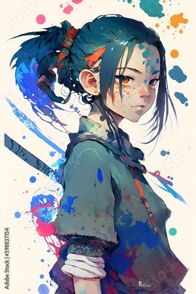 Obraz person with a guitar