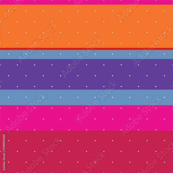 Obraz Vector magenta seamless pattern background: Magenta Love