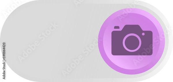 Obraz Neumorphism Icon Element