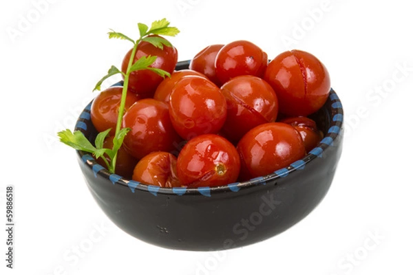 Fototapeta Marinated cherry tomato
