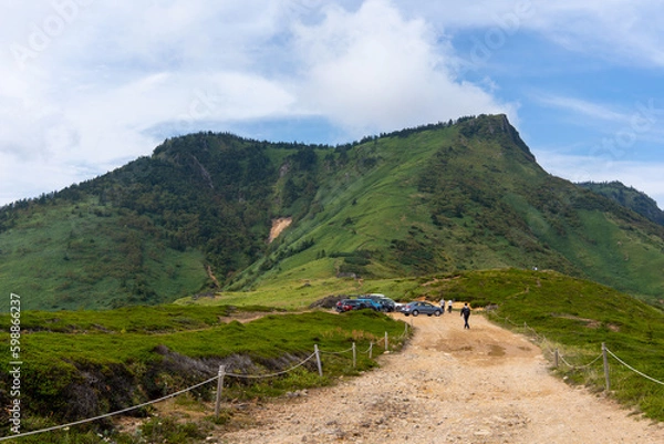 Fototapeta 毛無峠 無料駐車場（群馬県）